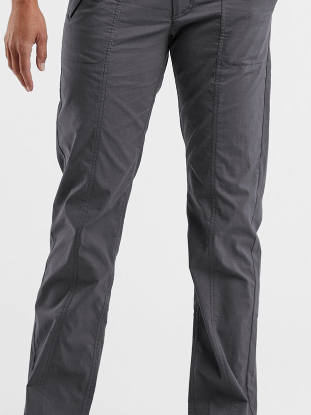 Title Nine Big B Women's Straight Leg Pants - Charcoal Gray